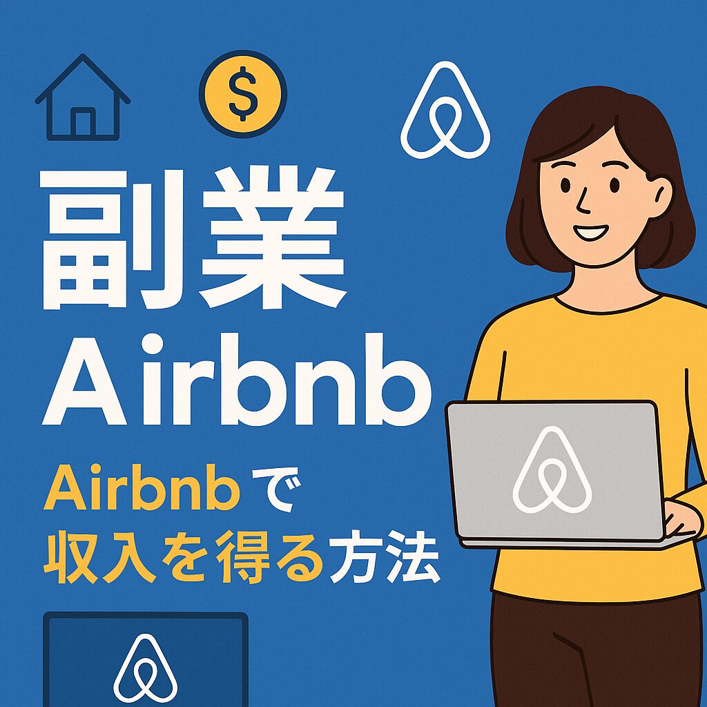 Airbnb副業を始める主婦のイメージ
